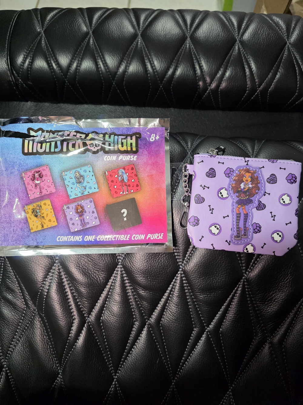 Monster High Collectible Purple Coin Purse